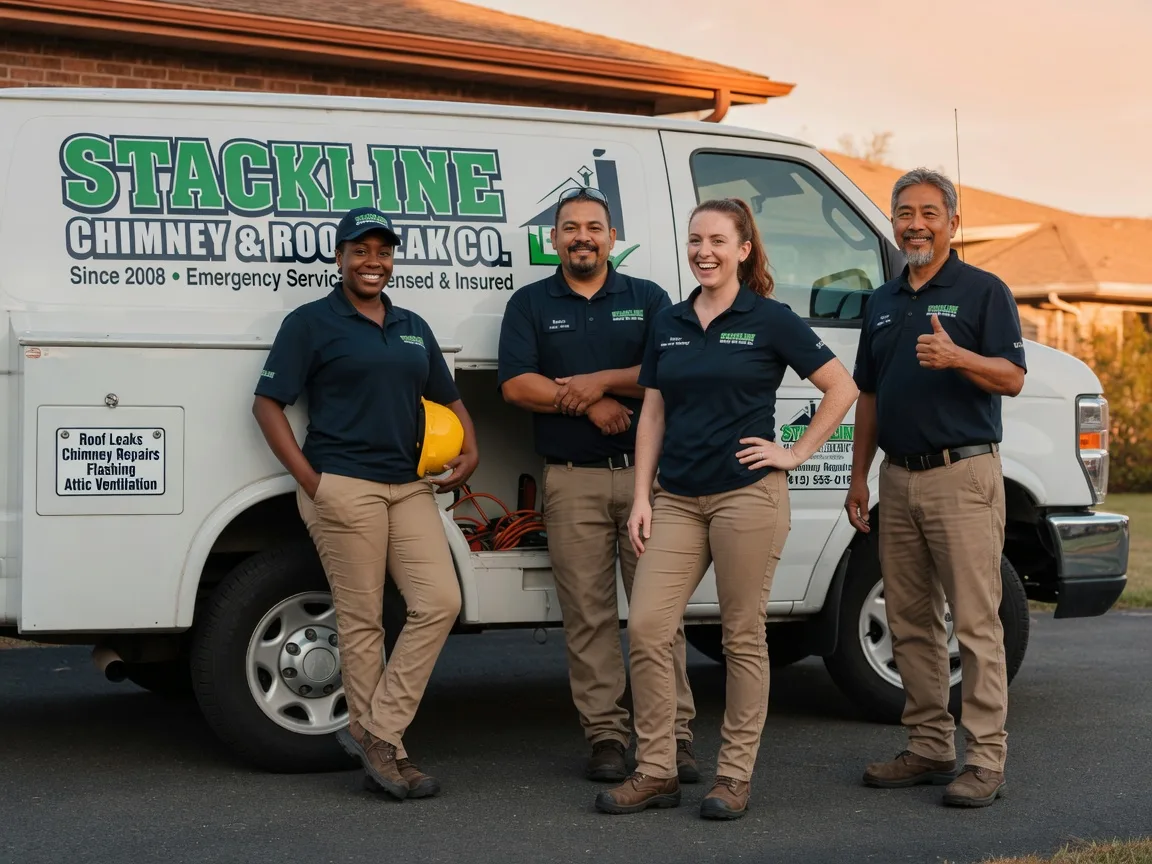 Chimney flashing repair company in Hoffmeister, NY